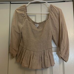 women’s japna tan top (M)